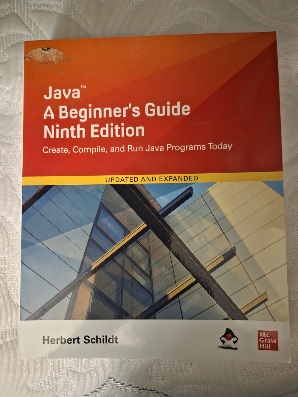 Java: A Beginner's Guide, Ninth Edition by Herbert Schildt - Red/Yellow Cover